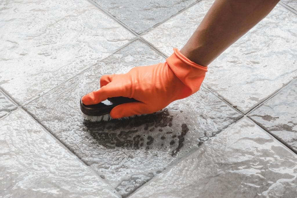 Cleaning Tiles