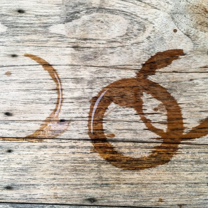 Water Marks On Wood Surface