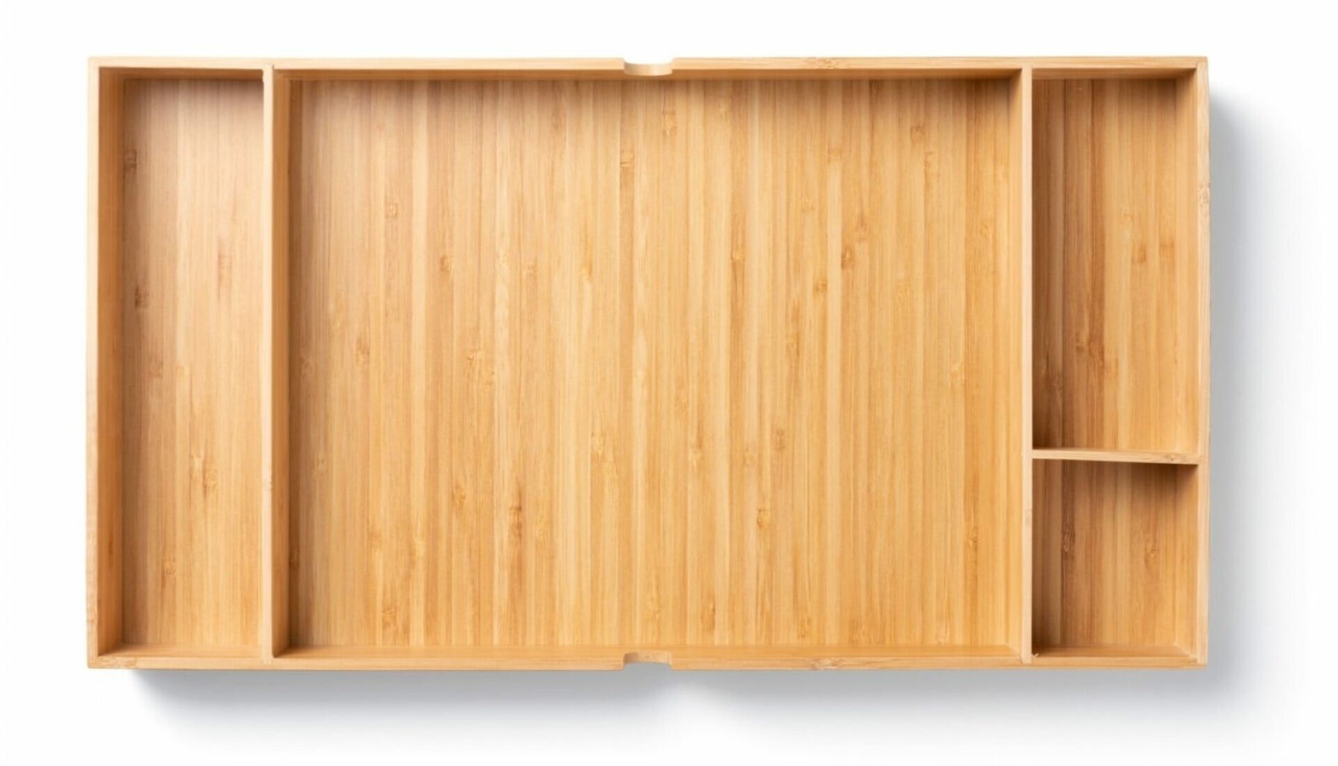 Desktop Organizer Drawer Tray With Separated Areas
