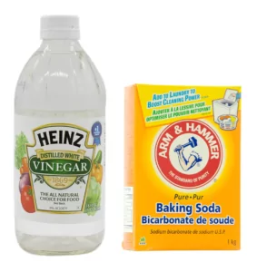 vinegar and baking soda