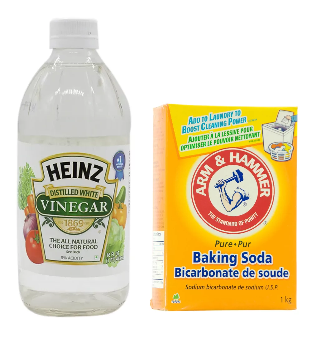 vinegar and baking soda