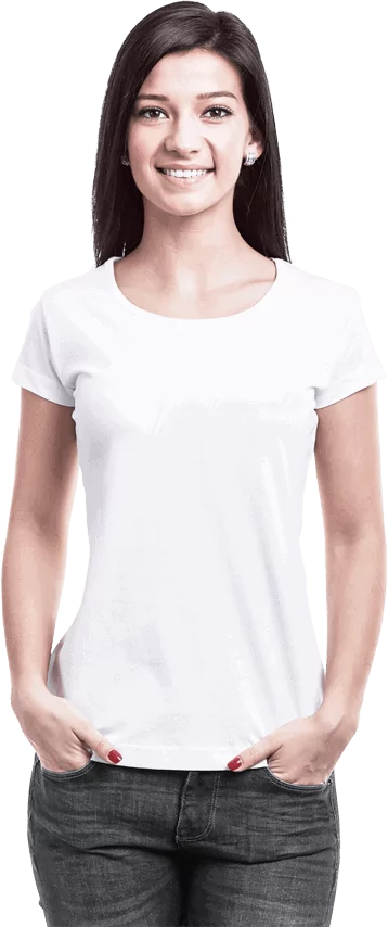 Girl smiling