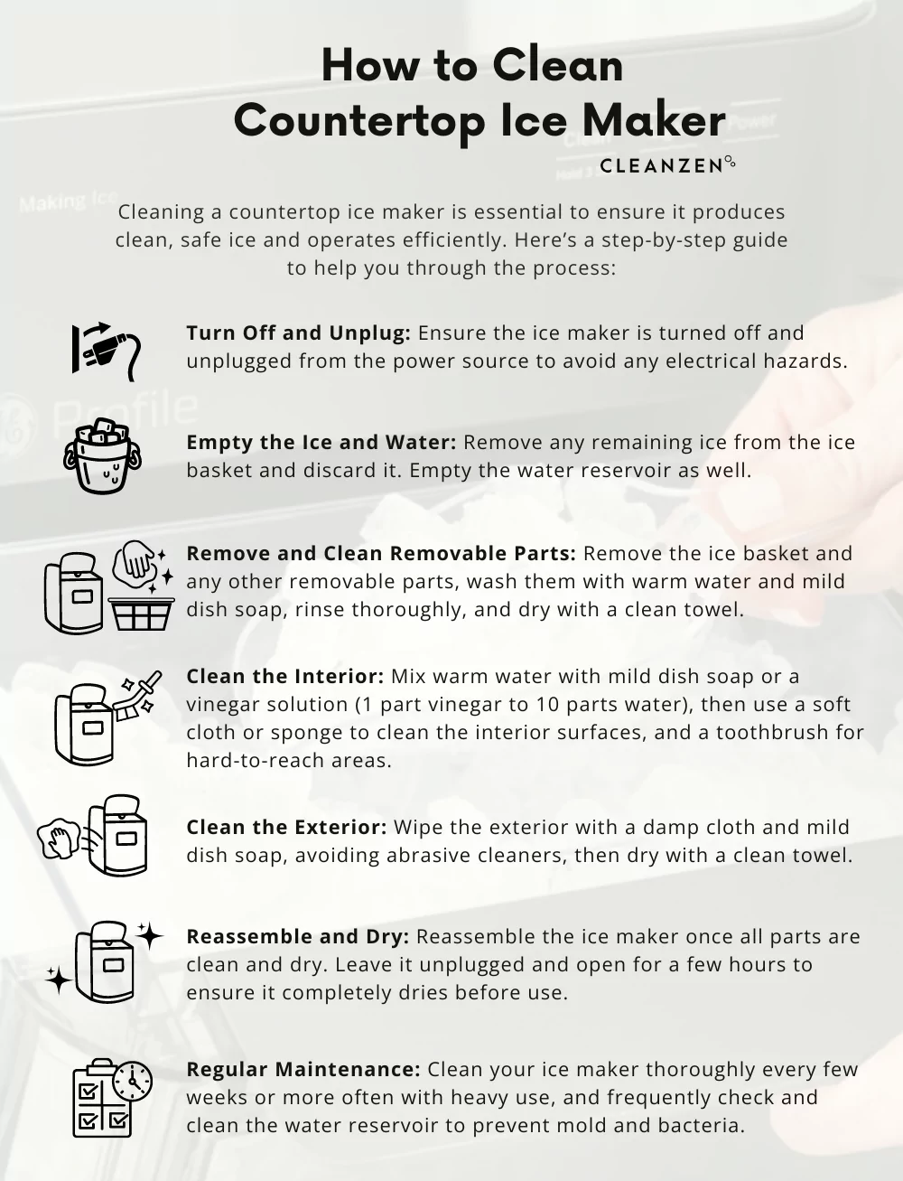 Vinegar vs Affresh ice maker cleaner comparison