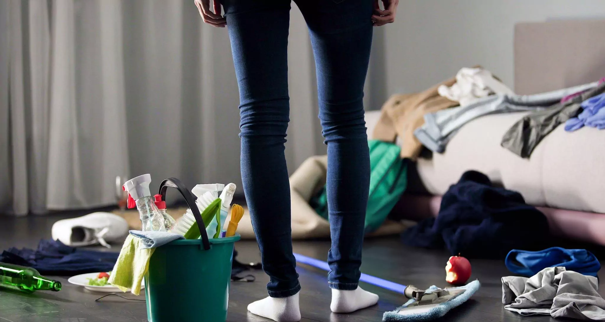 Cleaning Motivation Cleanzen Image of a Mess After Party