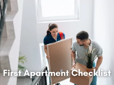 First Apartment Checklist Cleanzen Featured Image
