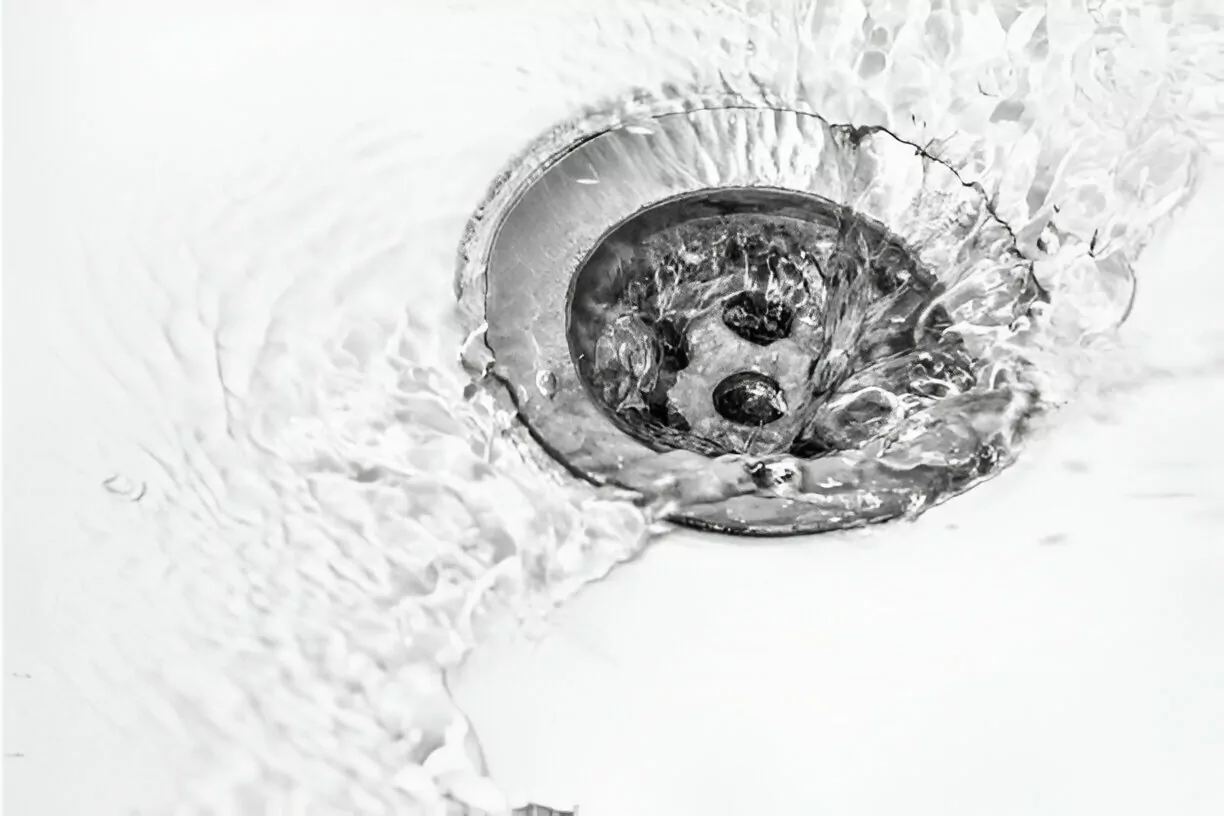 Homemade Drain Cleaner Cleanzen Image of Water Draining in Washbasin