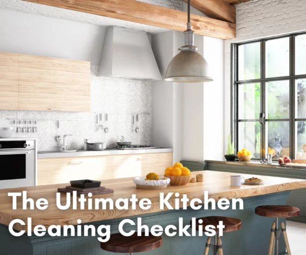 Kitchen Cleaning Checklist Cleanzen Featured Image
